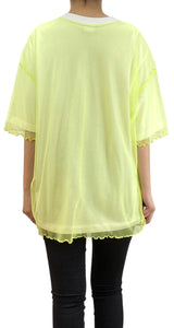 Polera Tul Amarillo