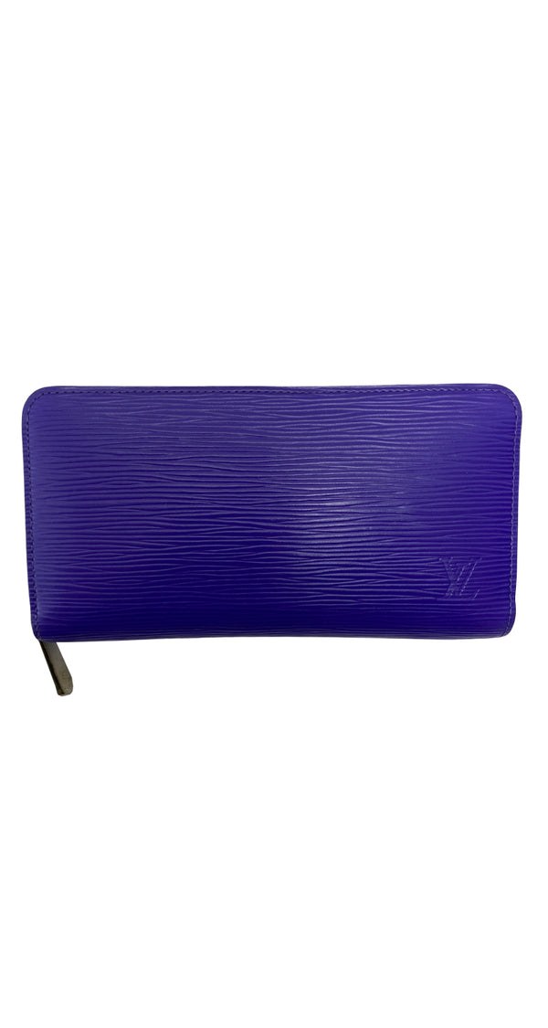 Billetera Cuero Azul