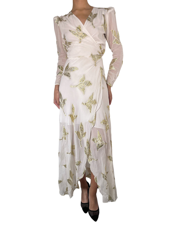 Vestido Flor Dorada