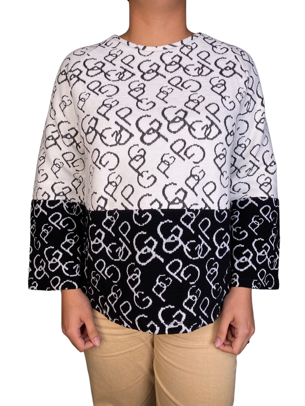 Polerón Monogram PLUSE SIZE