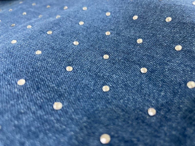 Jeans Aplicaciones Brillantes