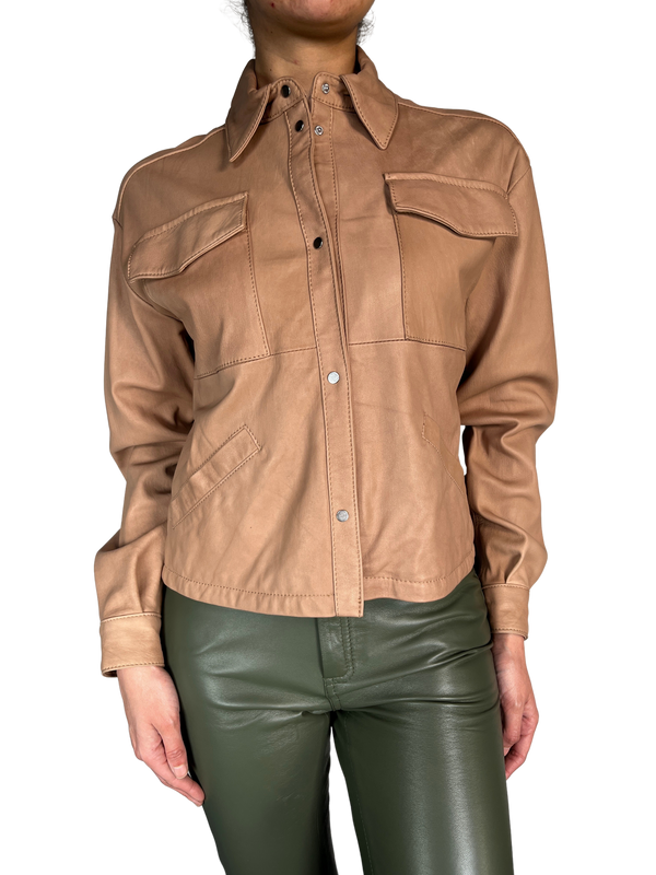 Sobrecamisa Buganda Cuero