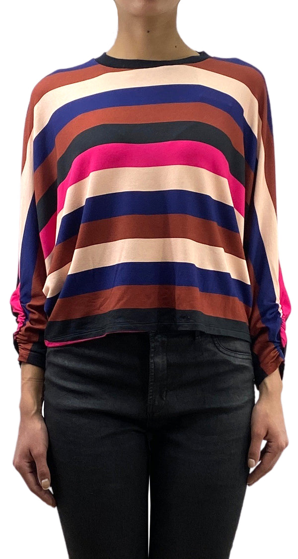 Polera Rayas Multicolor