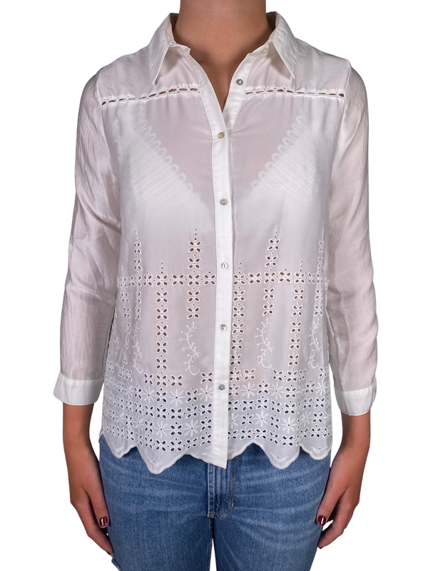 Blusa Broderie