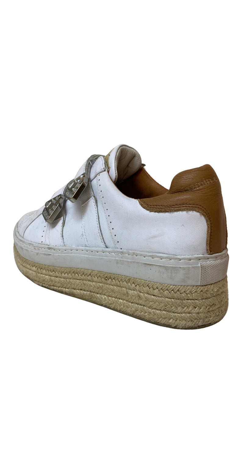Zapatillas Blancas Velcro
