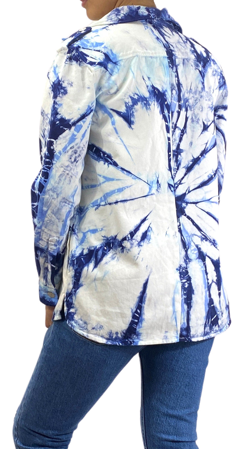 Chaqueta Denim Tie Dye