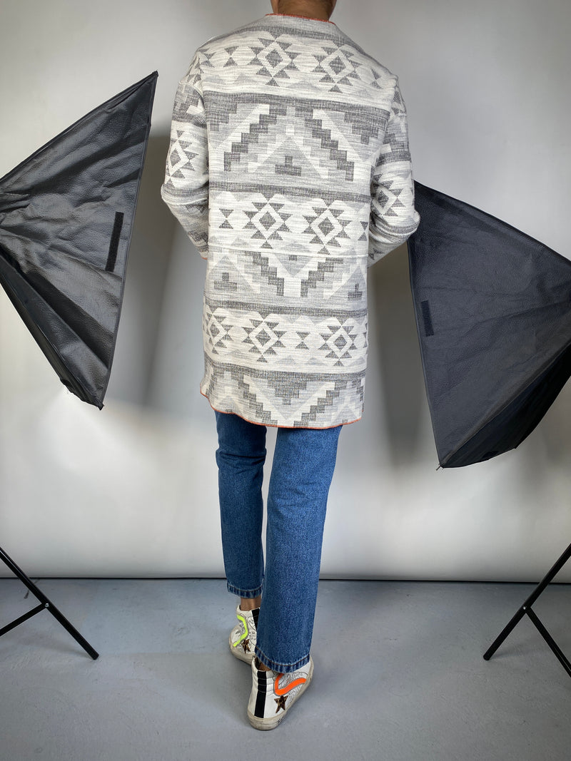 Chaqueta Tweed Multicolor