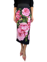Falda Rosas