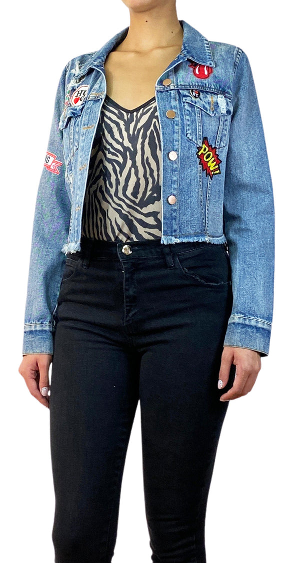 Chaqueta Denim Azul