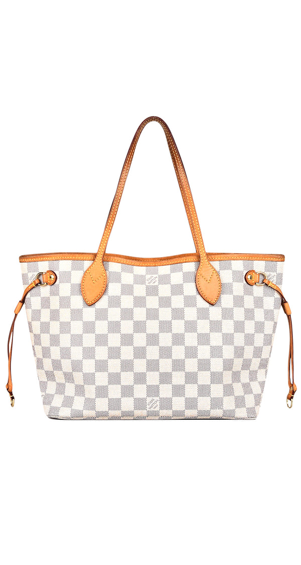 Bolso Crema Neverfull GM Damier Azur Canvas