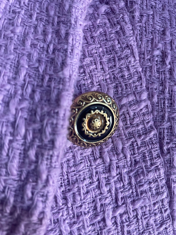 Blazer Tweed Morado