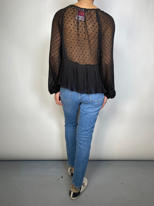 Blusa Traslucida