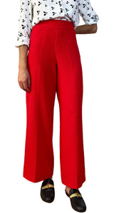 Pantalón Rojo Palazzo