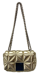 Cartera Cuero Acolchada