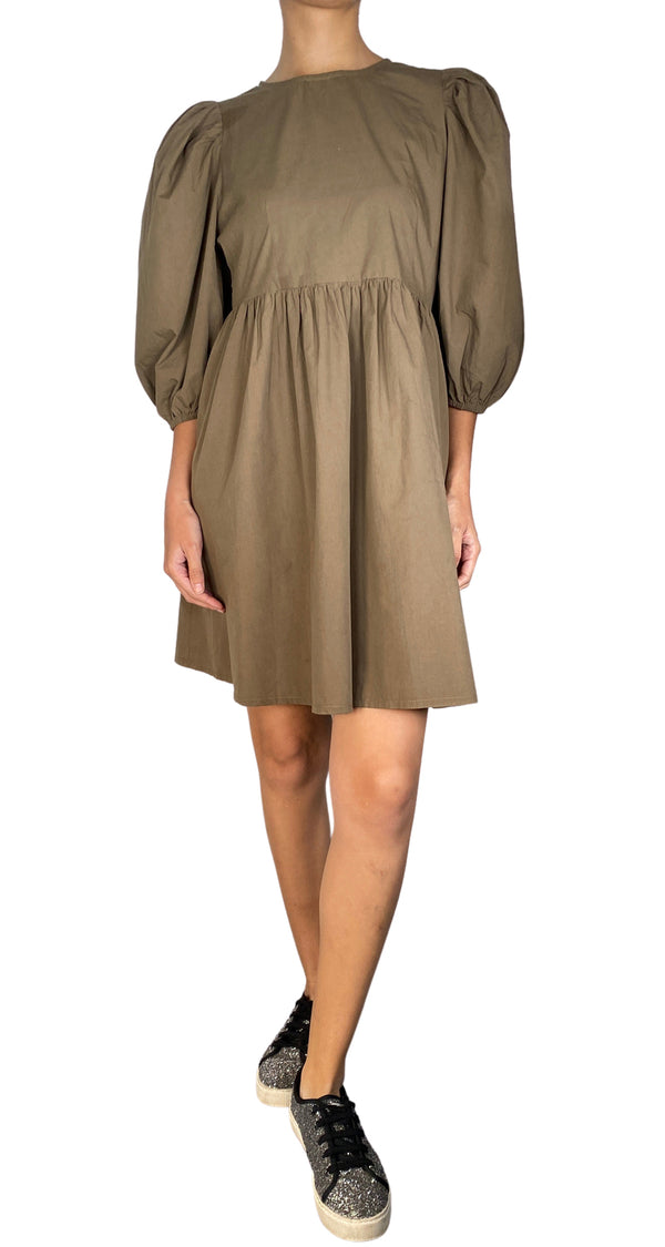 Vestido Mini Verde Olivo