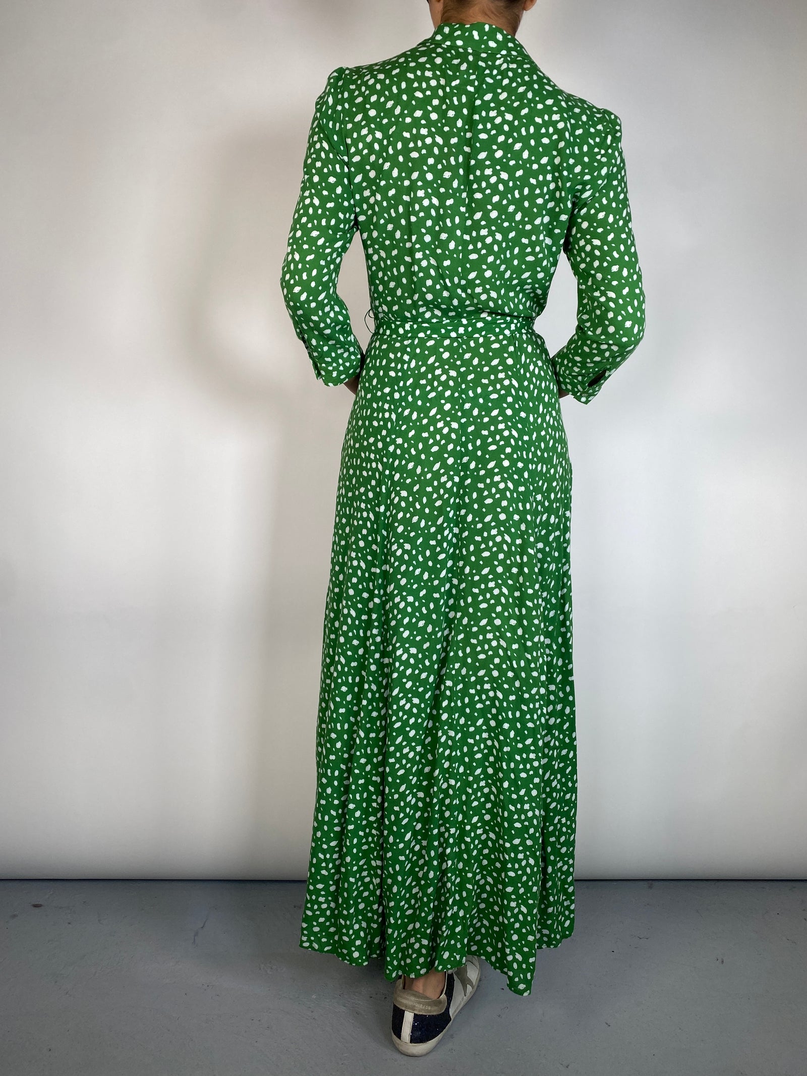 Vestido Verde De Lunares Zara Zara Vestidos De Lunares 2019