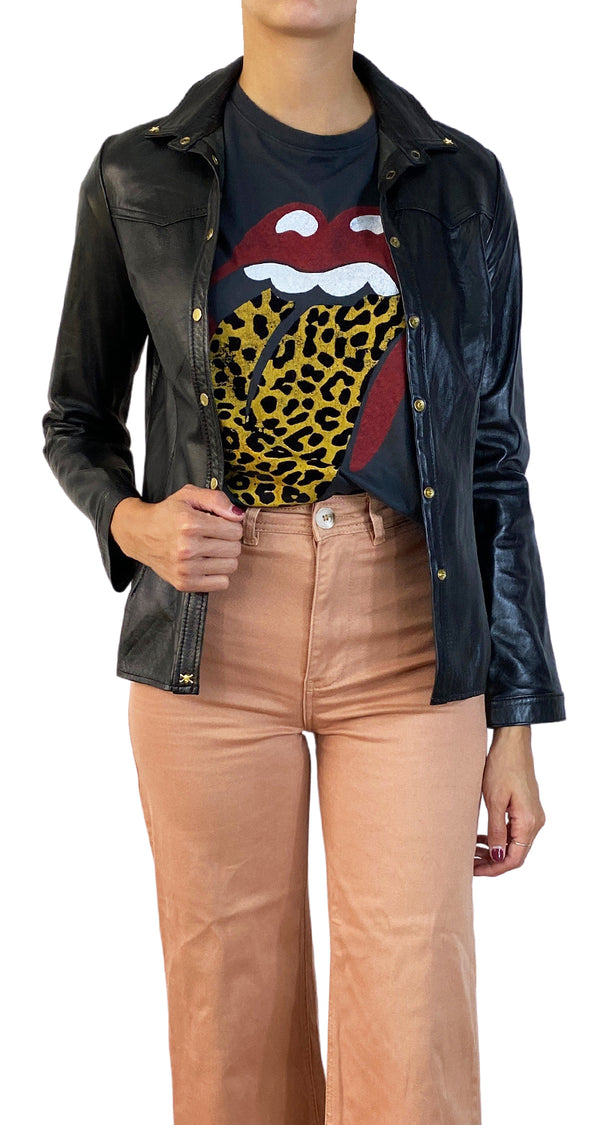 Camisa Texana Cuero