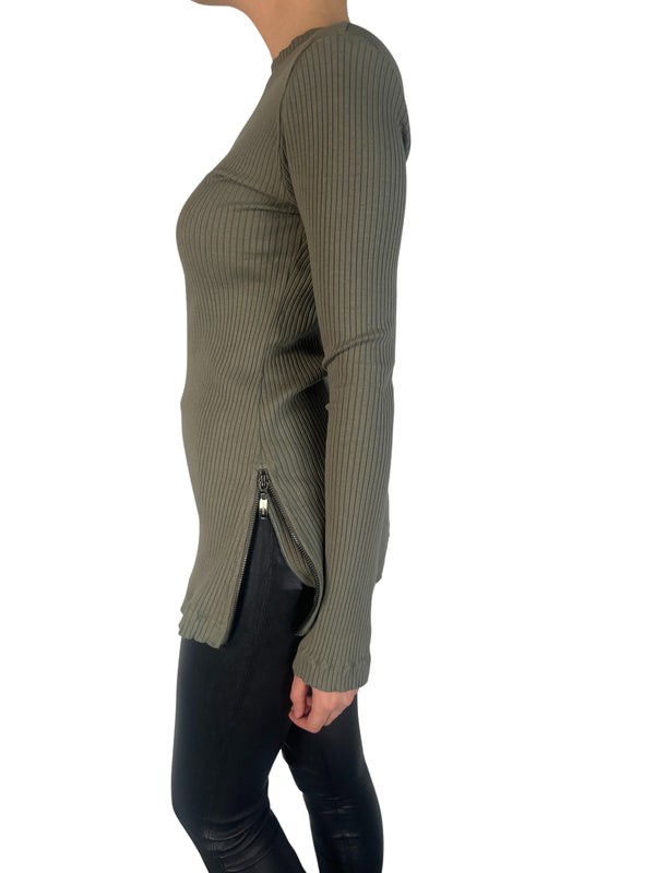 Polera Tejida cierr