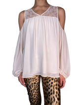 Blusa Cut Out Seda