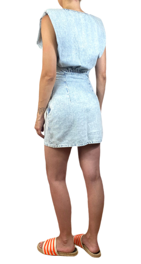 Vestido Denim Sin Mangas