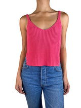 Top Tejido Rosa