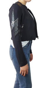 Chaqueta Negra Tachas