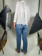 Blusa Broderie