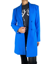 Chaqueta Larga Azul