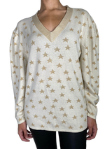 Sweater Beige Estrellas