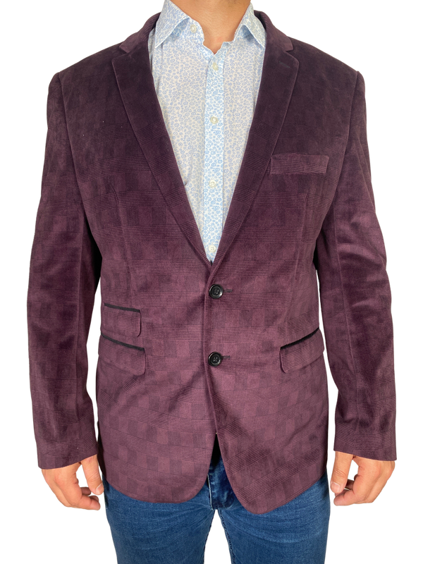 Blazer Velvet Slim Fit