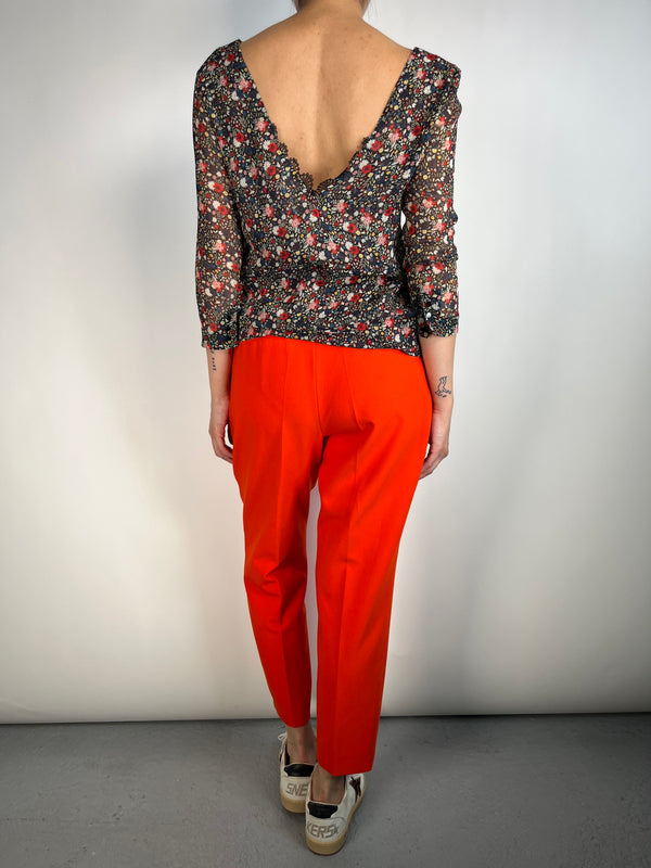 Blusa Floreada