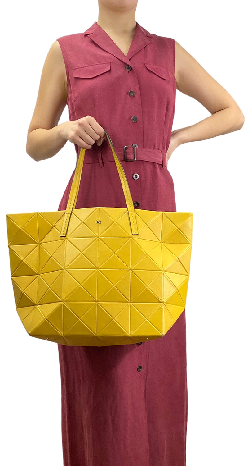 Bolso Cuero Amarillo
