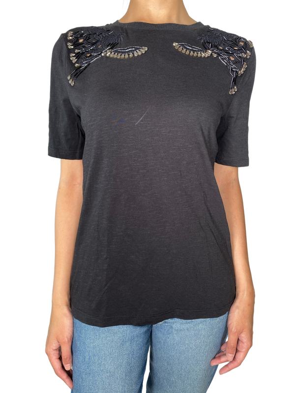 Polera Bordado Canutillos