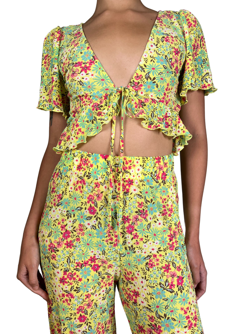 Set Rib Floreado