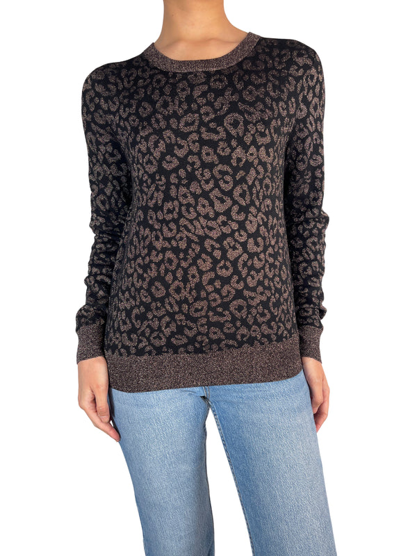 Sweater Leopardo Lurex