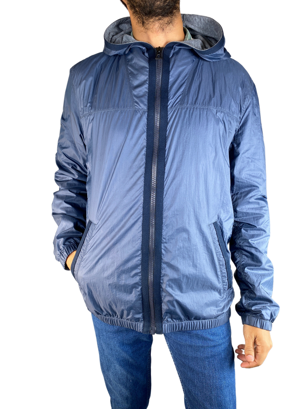 Impermeable Azul