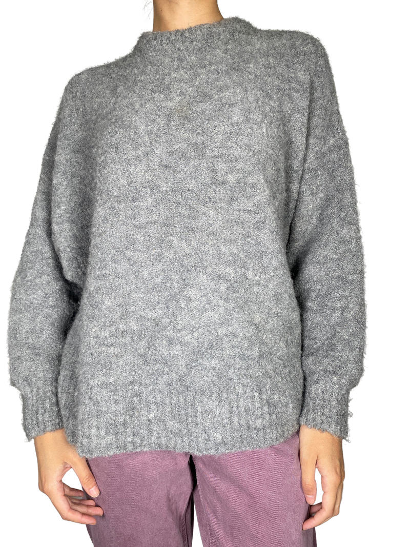 Sweater Gris Alpaca