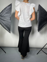Blusa Blanca Vuelos