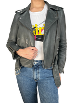 Chaqueta Cuero Biker