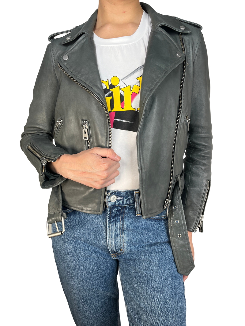 Chaqueta Cuero Biker