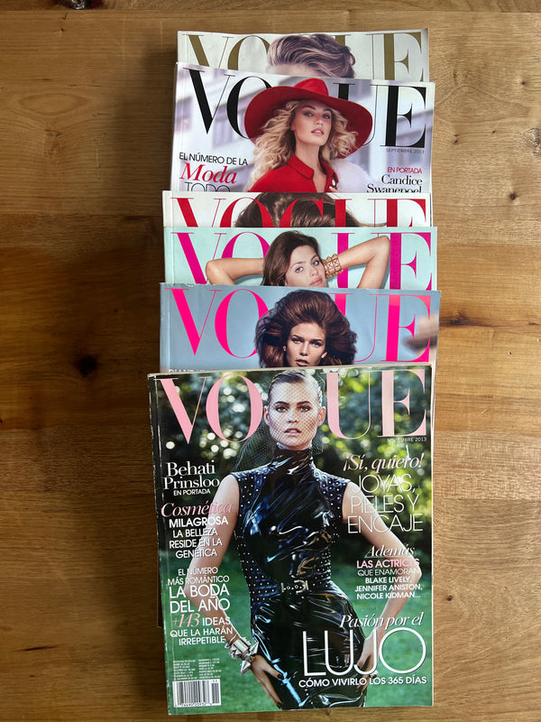 Set 7 Revistas Vogue