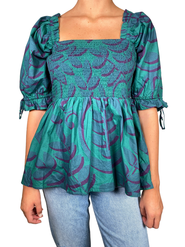 Blusa Bombacha Verde