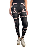 Leggins Estampado Militar Negro