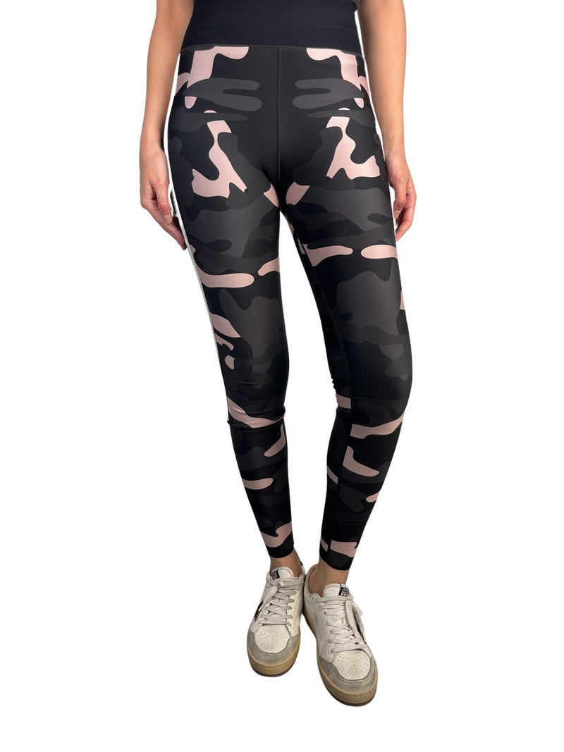 Leggins Estampado Militar Negro