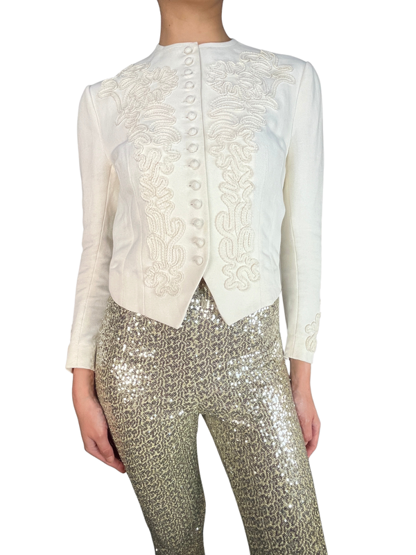 Chaqueta Viscosa Y Lino