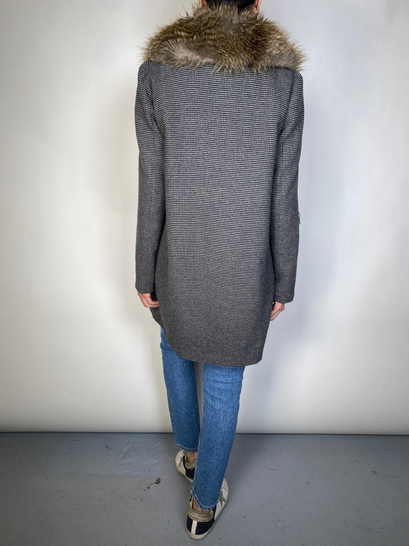 Abrigo Piel Sintética