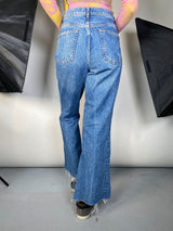 Jeans Ruedos Desflecados