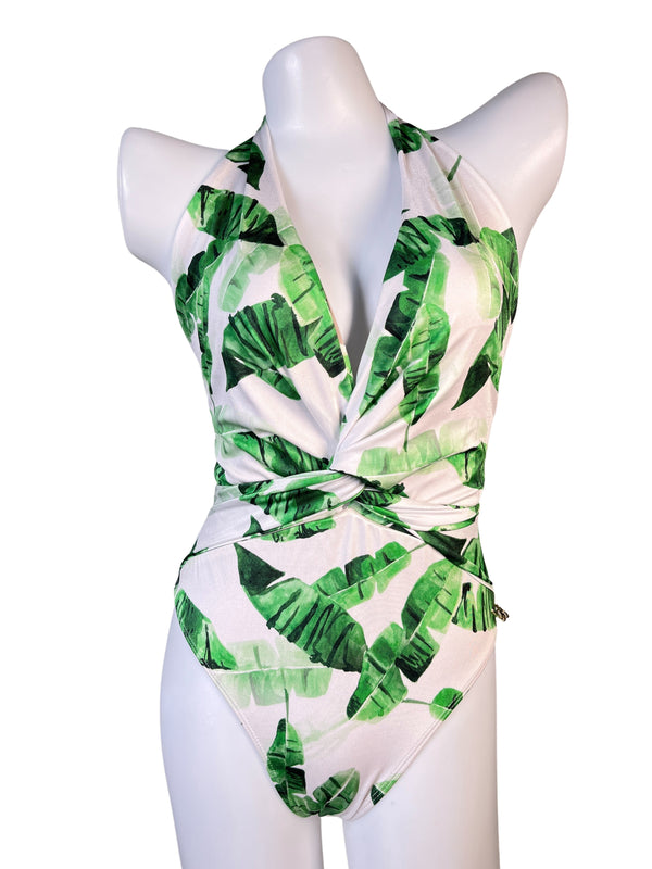 Traje De Baño Hojas