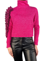 Sweater Vuelos Fucsia