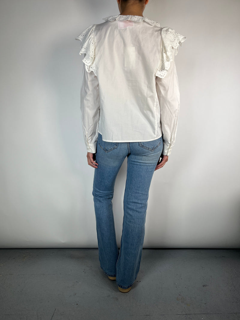 Blusa Broderie